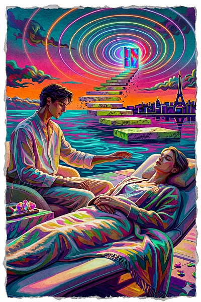 Illustration d'une consultation d'hypnose