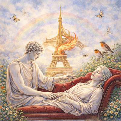 Illustration d'une consultation d'hypnose