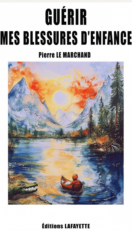 Couverture du livre : un enfant dans une barque sur un lac